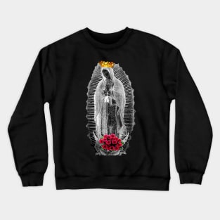 Our Lady of Guadalupe Virgin Mary of Mexico Mexican Tilma Juan Diego 201-2020 Crewneck Sweatshirt